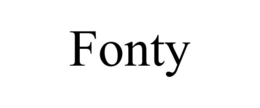 FONTY trademark