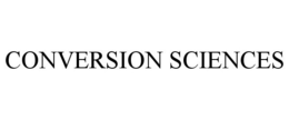 CONVERSION SCIENCES trademark