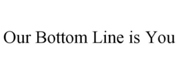 OUR BOTTOM LINE IS YOU trademark