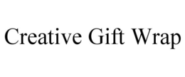CREATIVE GIFT WRAP trademark