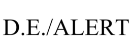 D.E./ALERT trademark