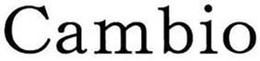 CAMBIO trademark