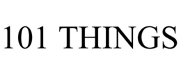101 THINGS trademark