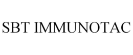 SBT IMMUNOTAC trademark