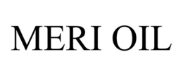 MERI OIL trademark