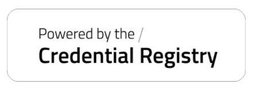 POWERED BY THE / CREDENTIAL REGISTRY trademark