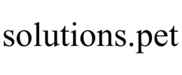 SOLUTIONS.PET trademark