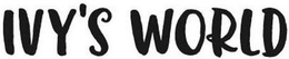 IVY'S WORLD trademark