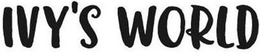 IVY'S WORLD trademark