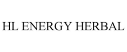 HL ENERGY HERBAL trademark