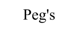PEG'S trademark