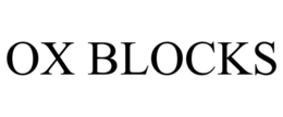 OX BLOCKS trademark