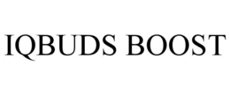 IQBUDS BOOST trademark