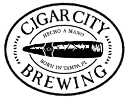 CIGAR CITY BREWING HECHO A MANO BORN INTAMPA, FL CCB trademark