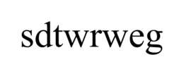 SDTWRWEG trademark