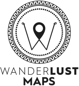 W WANDERLUST MAPS trademark