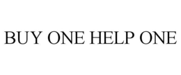 BUY ONE HELP ONE trademark