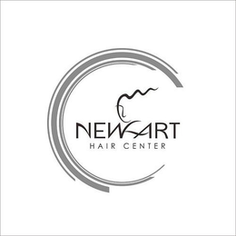 NEW ART HAIR CENTER trademark