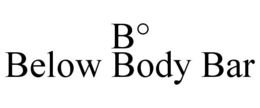 B° BELOW BODY BAR trademark