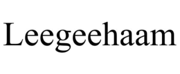 LEEGEEHAAM trademark