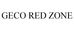 GECO RED ZONE trademark
