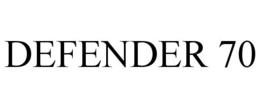 DEFENDER 70 trademark