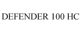 DEFENDER 100 HC trademark