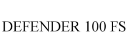 DEFENDER 100 FS trademark