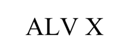 ALV X trademark
