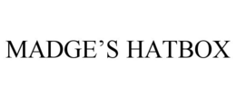 MADGE'S HATBOX trademark
