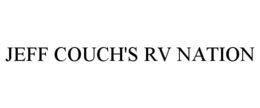 JEFF COUCH'S RV NATION trademark