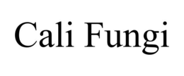CALI FUNGI trademark