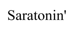 SARATONIN' trademark