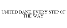 UNITED BANK EVERY STEP OF THE WAY trademark