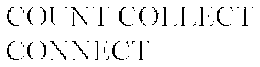 COUNT COLLECT CONNECT trademark