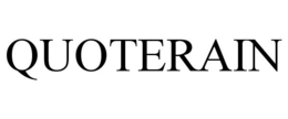 QUOTERAIN trademark