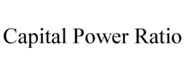 CAPITAL POWER RATIO trademark