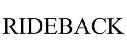 RIDEBACK trademark