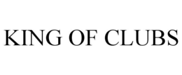 KING OF CLUBS trademark