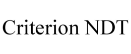 CRITERION NDT trademark