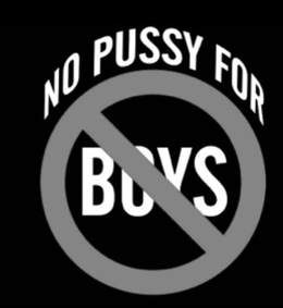 NO PUSSY FOR BOYS trademark