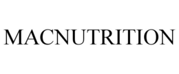 MACNUTRITION trademark