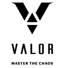 V VALOR MASTER THE CHAOS trademark