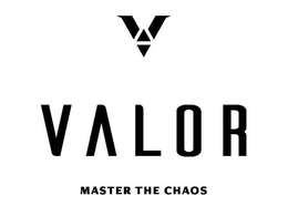 V VALOR MASTER THE CHAOS trademark