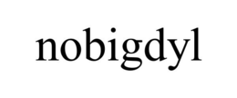 NOBIGDYL trademark