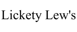 LICKETY LEW'S trademark