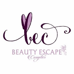 BEC BEAUTY ESCAPE COSMETICS trademark