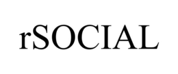 RSOCIAL trademark