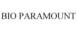 BIO PARAMOUNT trademark