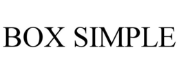 BOX SIMPLE trademark